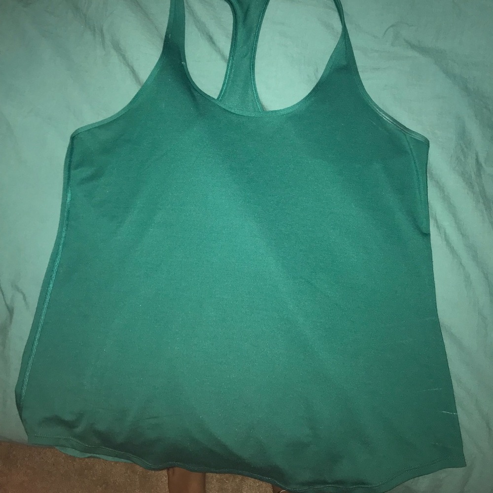 Lululemon green racerback tank